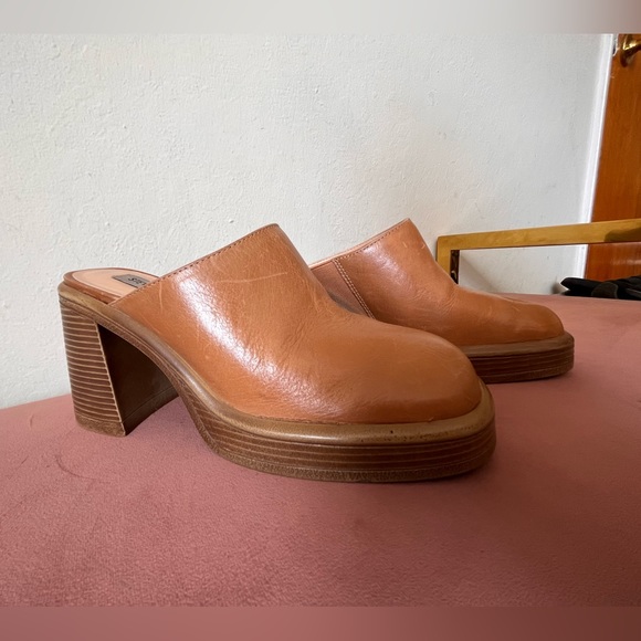Steve Madden Leather Mules - Picture 2 of 6